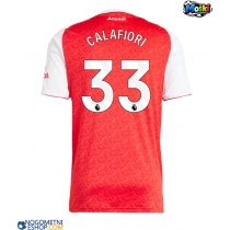 Moški Nogometni dresi Arsenal Riccardo Calafiori #33 Domači 2025-26 Kratek Rokav